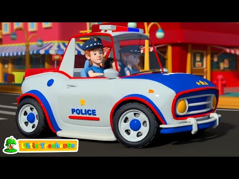 Ruote Sulla Macchina Della Polizia + Di più Filastrocche per Bambini
