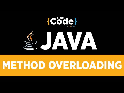 Java Tutorial For Beginners | Java Method Overloading | Method Overloading In Java | SimpliCode