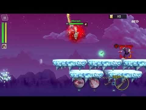 MEGAMAN X DIVE - Tremble Under the King of the Blood Moon! - Challenge Ft. Crimson Valstrax Zero