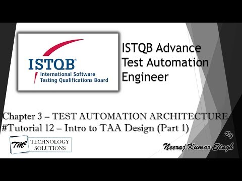 ISTQB Test Automation Engineer Introduction ISTQB Tutorials