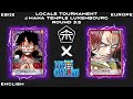 EB02 Meta Round 3 OP05 Pluffy Vs OP09 Shanks Mana Temple Luxembourg Tournament Match Post Ban