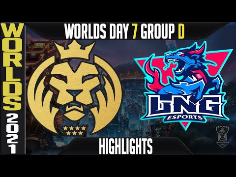 MAD vs LNG TIE-BREAKER Highlights | Worlds 2021 Day 7 Group D | MAD Lions vs LNG Esports