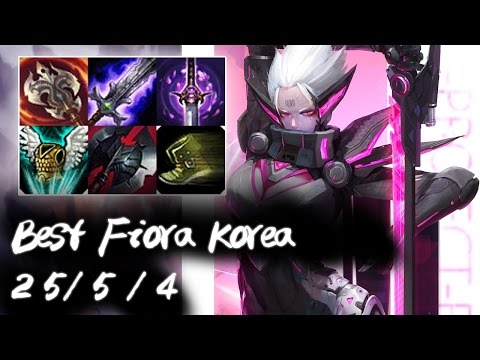 Best Fiora Korea Top vs Master Yi | Korea High Elo Replays