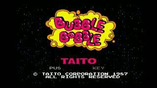 Bubble Bobble MSX Gameplay - Cute Dragon Co-Op Classic