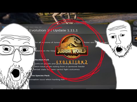 Banger Ultra Epic Funny Amazing Update|Jurassic World Evolution 2