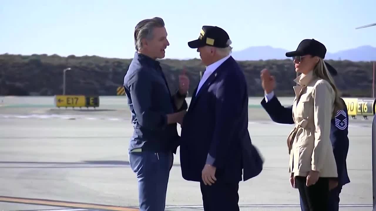 Trump proposes 'getting rid of FEMA' while touring disaster areas