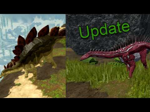 Roblox Dinosaur Simulator - Stegosaurus & Dacentrurus Remodel!