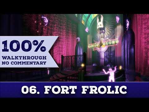 Bioshock Remastered Walkthrough (Survivor, No Damage,100% Completion) 06 FORT FROLIC
