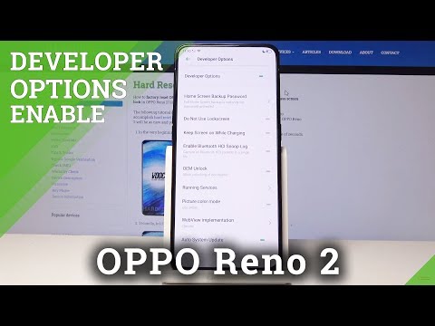 OPPO Reno 2   Developer Options
