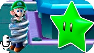 ✪ SUPER MARIO GALAXY 2 ✪ | Parte 65: [2/2] ¡LUIGI RESORTE y Las ESTRELLAS VERDES del MUNDO 4!