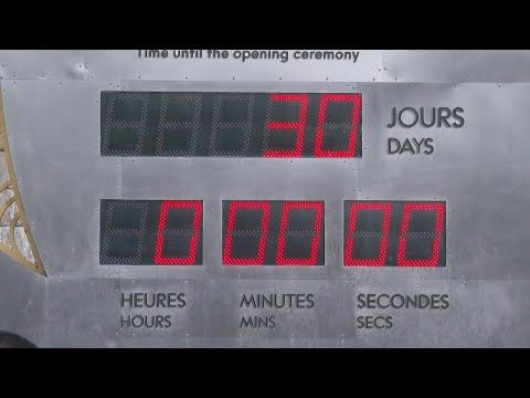 In Paris, Olympic countdown clock shows 30 days until Games | AFP