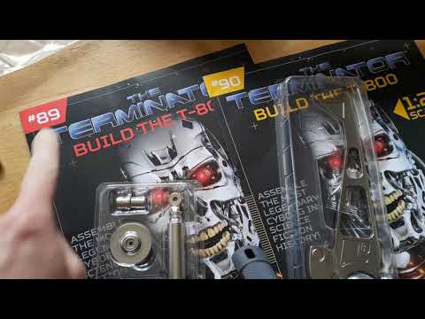 Hachette - Build The Terminator - Issues 89 and 90