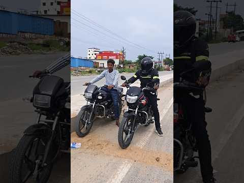 Hero HF Deluxe Pro Vs Hero Splendor Xtec 2.0 Exhaust Sound #youtubeshort #ytshort #shortviral