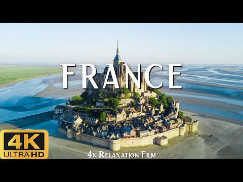 FRANCE 4K ULTRA HD (60fps) - Scenic Relaxation Film with Cinematic Music - 4K Relaxation Film
