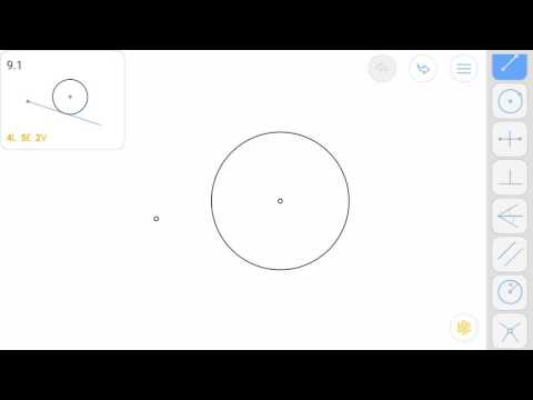 Euclidea 9.1 (Iota 1) Solution walkthrough