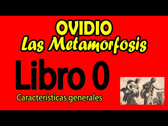 Vídeo relacionado con Mitos del mundo clásico: Versión libre de las Metamorfosis de Ovidio (El libro de bolsillo - Literatura)