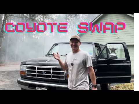 1996 Ford BRONCO Gets a 5.0L COYOTE ENGINE