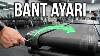 Koşu Bandı Bant Ayarı Nasıl Yapılır? (Sağa ve Sola Kayma Sorunu Çözümü)