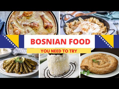 Bosnian Food | 🇧🇦 | Top Traditional Bosnian Food | Bosnian Cuisine