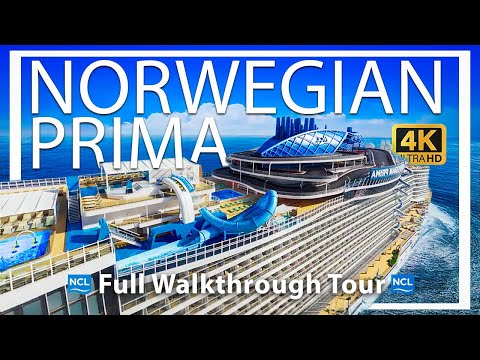 Norwegian Prima | Full Walkthrough Ship Tour & Review | 4k HD  | Amazing ship