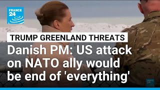 Greenland: US attacking NATO ally would be end of 'everything', says Danish PM • FRANCE 24 English