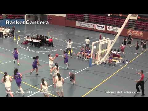 U13F - Preinfantil Fem. "TRES CANTOS vs. AD. CORTEGADA" - Memorial Pablo Barbadillo Tres Cantos 2013