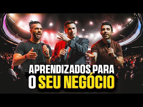 APRENDIZADOS de NEGÓCIOS (Joel Jota, Caio Carneiro e Flávio Augusto)
