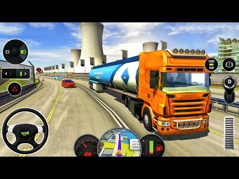 Oil Tanker Transporter Truck Simulator - Parking Trucks | Android Gameplay
