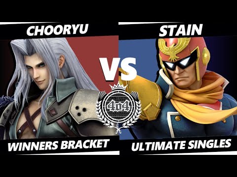4o4 Smash Night 76 - MAD| chooryu (Sephiroth) vs Stain (Captain Falcon) - Winners Round 3