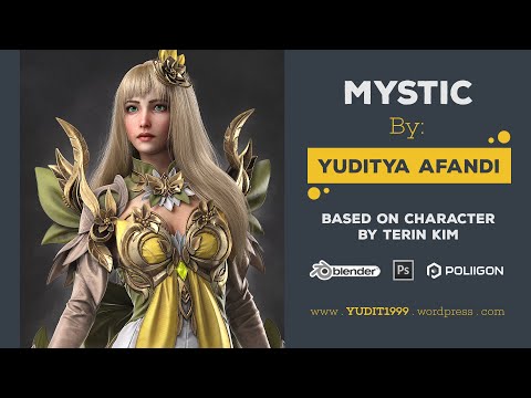 Mystic 3D Model Showcase