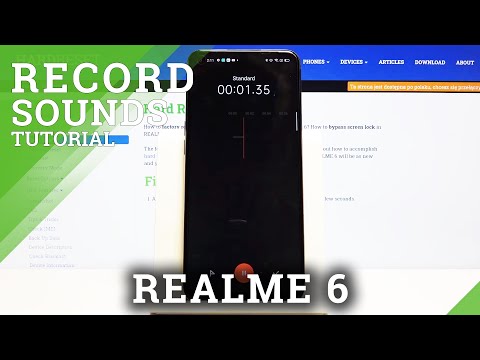 How to Record Sounds in Realme 6 – Enable Sound Recorder