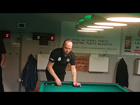 MASTER BOCCETTE 1a TAPPA - 3a GIORNATA CAMPRINCOLI Stefano vs SALA Massimo