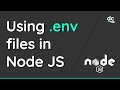 How To Use Environment Files Env In Node Js Tutorial Dotenv