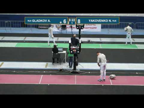 T8 YAKOVENKO N. - GLADKOV A. Black sea cup / men's individual (Red piste)