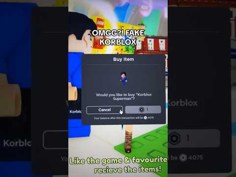 User: LegalBabyHolder || Group: Legal Baby || OMGG FREE KORBLOX?? #roblox #korblox #headless #cheap