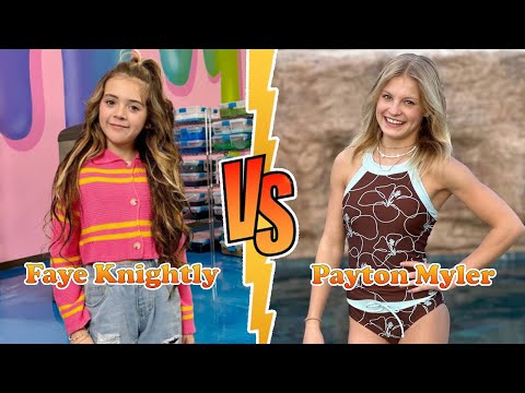 Payton Myler VS Faye Knightly (ROCK SQUAD) Transformation 2024 ★ From Baby To Now