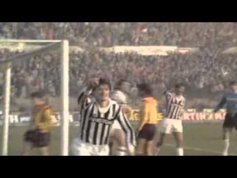 Serie A 1985-1986, day 15 Juventus - Lecce 4-0 (2 Serena, 2 Platini)