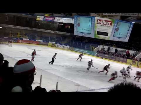 EVL Landshut vs Bad Nauheim nach Tor 9(15.11.2013)