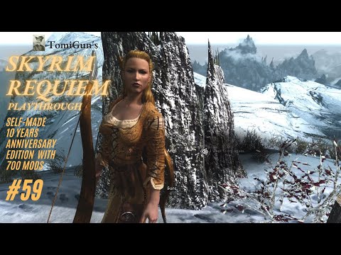 Skyrim Requiem #59: Intensive Archery Training at Angi's Camp
