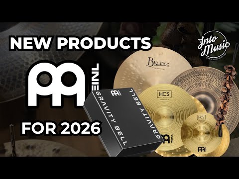 New Meinl Cymbals & Percussion For 2026 - Into Music Store