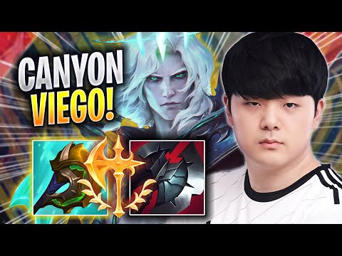 CANYON IS SO CRAZY WITH VIEGO! - DK Canyon Plays Viego JUNGLE vs Jarvan! | Season 2023