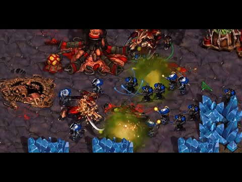1440p CASTERMUSE S3! - Larva (Z) v Sorry (T) on Neo Aztec - StarCraft - Brood War 2020
