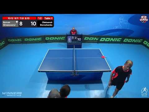 22:00 Roman Shtukovanyi 1 - 3 Oleksandr Storozhenko West 5 WIN CUP 14.10.2022 | TABLE TENNIS WINCUP