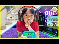 Ryan Build A Hidden Secret Gaming Room In The House