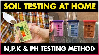 SOIL TESTING FOR AGRICULTURE AT HOME | How to do Soil test for Farming at Home