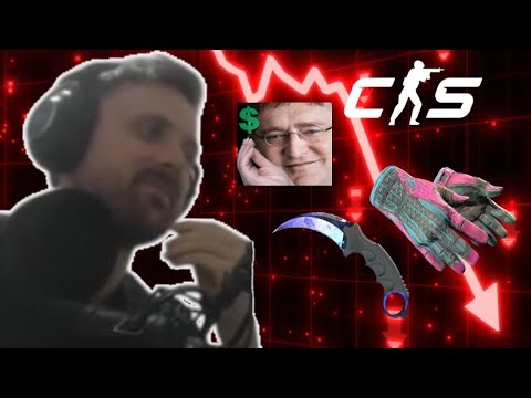 Forsen Reacts to the Massive CS2 Market Crash