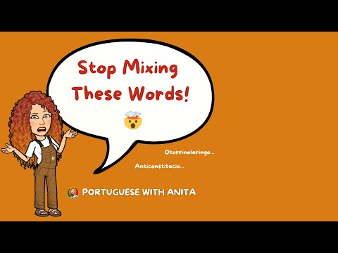 Why Portuguese Learners Always Mix These Words 😳