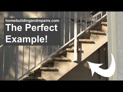 This Can Make It Difficult To Re-use Existing Stair Stringers As Patterns To Build New Stairs