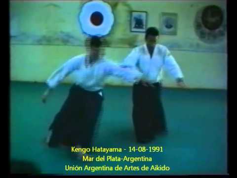 Aikido Mar del Plata Kengo Hatayama Sensei 1991 Argentina