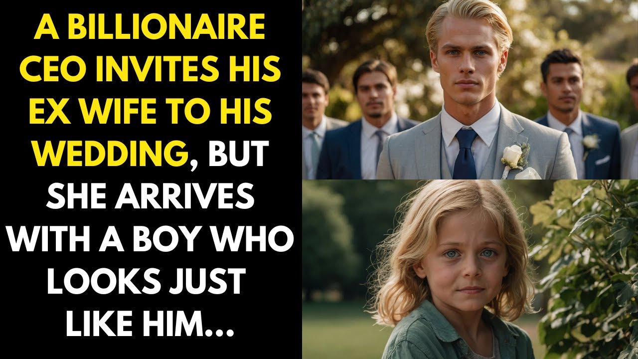 A Billionaire CEO Invites His Ex To His Wedding, But She Arrives With A Boy Who Looks Just Like Him